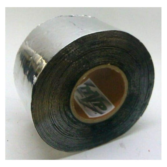 Aluminum Tape with Butyl Rubber - 4" x 50' - 50 Mil Thick - Waterproof Seal Tape for RV, Truck, Roof Flashing, Ductwork & Container Repair