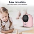 thumbnail image 2 of Mini Electric Plug In Heater Energy Saver Portable Remote Control Room Heat Fan, 2 of 4