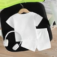 thumbnail image 6 of WhouRiu Boys Casual Embroidery Outfits Short Sleeve Tees And Shorts Sets Baby Summer Cute Clothes, 6 of 9