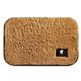 thumbnail image 1 of Bathroom Rugs Soft Microfiber Cozy Bath Mat For Tub Shower Bathroom Floors Rugs Mat Accessories Absorbent Non Slip Fluffy Thick Khaki 19.7x31.5in, 1 of 7
