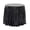 Black, variant on Silver Sequin Round Tablecloth,Glitter Sparkle Fabric Table Cover for Wedding,Birthday,New Year & Party,Tablecloths for Decoration and Celebration,60x60cm (S)