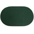 thumbnail image 6 of Better Trends 7.3' x 9.3' Oval Braided Rug 100% Polypropylene Durable & Stain Resistant Reversible Indoor Area Utility Rug Alpine Solid Collection - (Hunter Solid), 6 of 6