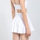 thumbnail image 3 of Culottes Pantalones cortos de entrenamiento 2 en 1 para mujer, pantalones cortos deportivos casuales para correr, gimnasio, Yoga, tenis, entrenamiento, falda deportiva, pant Abanopi Culottes, 3 of 5