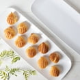 thumbnail image 2 of 10 Piece Set of Organic White Tray Rectangle 17.5" for Dinner Parties, Wedding, Thanksgiving, 2 of 2