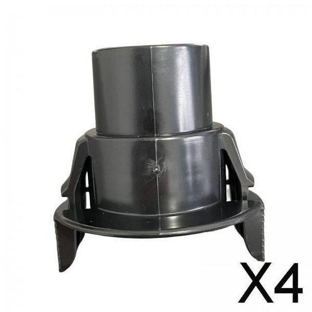 2 adaptadores de manguera para aspiradora, piezas de accesorios para aspiradoras, conector de accesorios duradero, conexión de aspiradora para 4 piezas