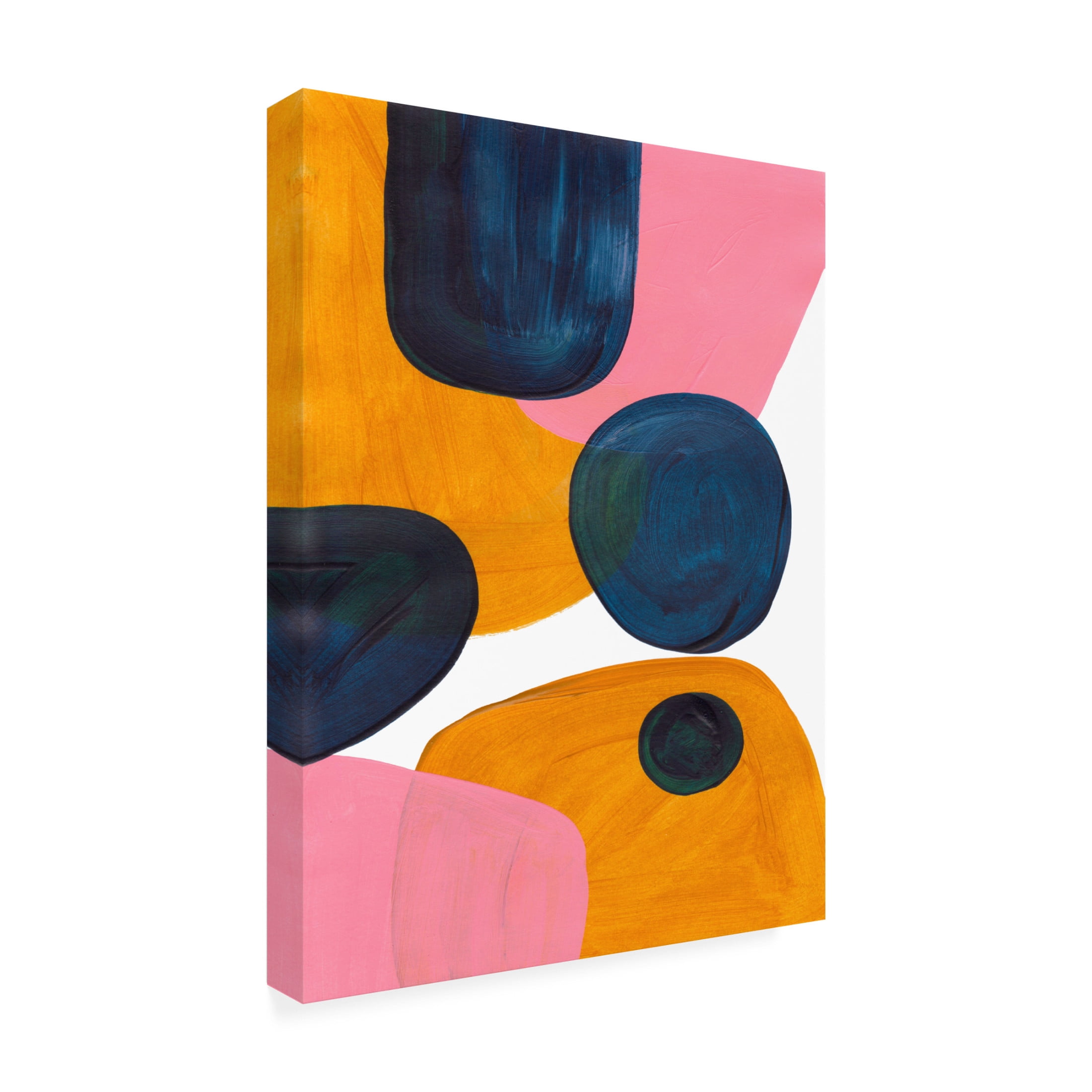 Trademark Fine Art Ejaaz Haniff  Pink Rollie Pollie Canvas Wall Art