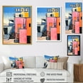 thumbnail image 4 of Designart "Brazil's Vivid Village Life II" Architecture Framed Wall Art - Industrial Pink Solar Panels Living Room Framed Canvas Art, 4 of 6