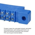 thumbnail image 4 of Uxcell Card Edge Connector Blue Socket 12 Pin 3.96mm Pitch for Printed PCB Circuit Board, Arcade, 4 of 6