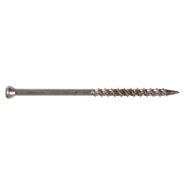 Trim Screws, Star Drive, Stainless Steel, 2-1/2 In. x #8, 1 Lb. - 48641V4
