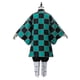 thumbnail image 4 of Adults Children'S Anime Demon Killer Mutsuki No Eight Leaves God Ado Tanjiro Cosplay Costume Kimono Cloak Set Halloween, 4 of 5