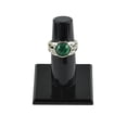 thumbnail image 2 of Anillo turquesa ovalado unisex Sunnimix 7 estilos piedras preciosas naturales cabujón verde, 2 of 7