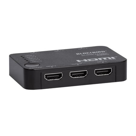UPC: 0889028165706 | Monoprice Blackbird 4K 5×1 HDMI 2.0 Switch  HDR  HDR10  18G  HDCP 2.2  Dolby Vision  4K@60Hz  Hybrid Log-Gamma  5 Inputs 1 Output  With IR Controler