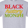 thumbnail image 4 of Inktastic Black History Month Red, Green, Yellow T-Shirt, 4 of 5