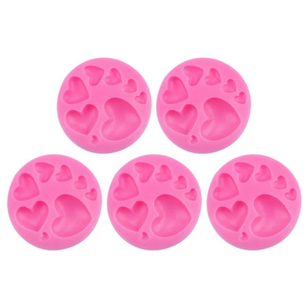 

Coopserbil 5PCS Love Fondant Silicone Tools DIY Chocolate Clay Epoxy Baking Tools Stainless Steel 13 X 9 Baking Pan Dessert for Kids