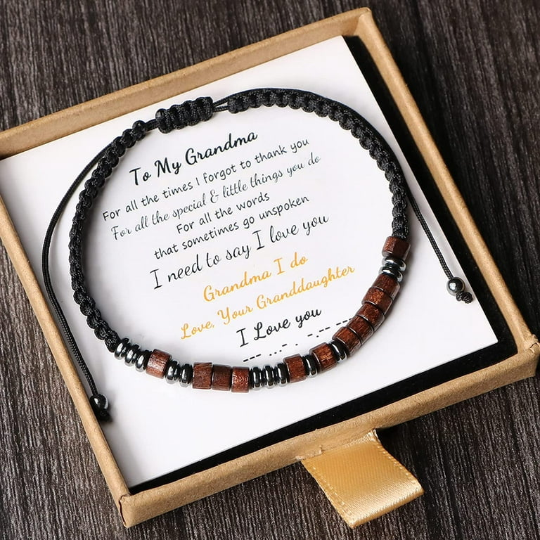 Love You Morse Code Bracelets, Lover Gift