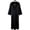 Priests, variant on Jiibva Womens Nun Costume Set Long Robe Headpiece Cross Necklace Black One Size