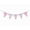 C.Two_(2nd Birthday), variant on Inkdotpot Birthday Party DecorationsHappy Birthday Party GarlandBaby Girls StripePennant Banner Flag