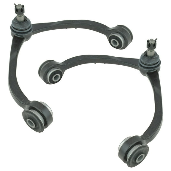 TRQ Front Upper Control Arm & Balljoint Pair for Dodge Dakota Mitsubishi Raider PSA62352