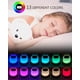 thumbnail image 2 of Mini luz de noche LED, lámpara de noche de color, luz de noche táctil, lámpara de mesa recargable con luz para dormitorio, habitación de bebé y sala de estar (blanco cálido), 2 of 5