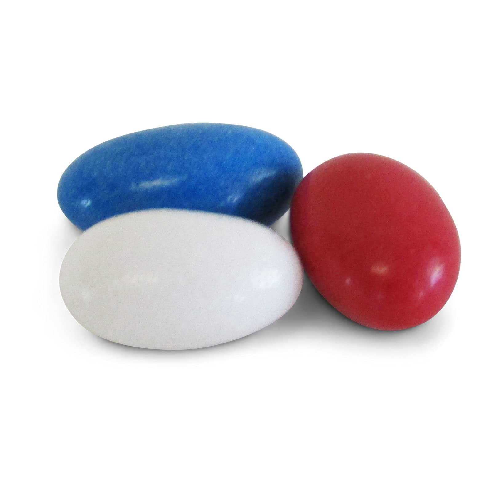 Patriotic Jordan Almonds Medley by Its Delish, 10 Lbs Bulk  Red White and Blue Candied Almonds  Fourth of July Party Decorations US Flag Colors - Bulk Vegan & Kosher Candy  Made in USA