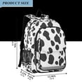 thumbnail image 2 of FORMRS Unisex School Backpack 17" Student Travel Bag with Laptop Compartment, Cow Spots, 2 of 7