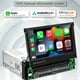 thumbnail image 1 of Pantalla retráctil Radio para coche de 7 pulgadas Radio inalámbrica Carplay Android Auto FM FM AM, 1 of 9