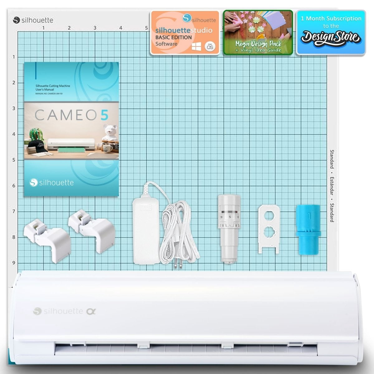 Brother SE2000 Embroidery & Sewing Machine Bundle w/ Silhouette Cameo 5