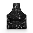 thumbnail image 2 of KUIFORTI Crochet Bag Organizer Yarn Storage Bag Black Marble Crochet Tote Bag for Crochet Lovers Yarn Lover Bag Knitting Bag Accessories, Size S, 2 of 7