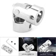 thumbnail image 1 of Universal Coupling, Shaft Coupling Motor Connector DIY Steering Length 35mm OD 16mm Universal Joint Rivets Shaft Joint, 1 of 8