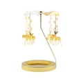 thumbnail image 1 of fastboy Rotating Candle Holder Candlestick Decorative for Living Room Ornament Deer, 1 of 9