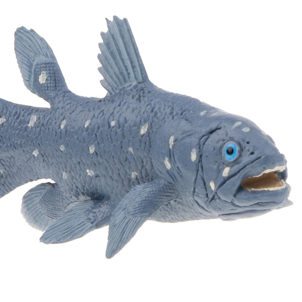 5 pulgadas coelacanth Action Figure Marina realista pescado figuras modelo 