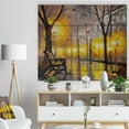 thumbnail image 3 of Design Art - Empty Autumn Street, 3 of 5