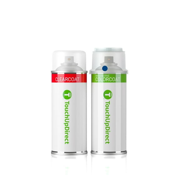 TouchUpDirect N4B Marina Blue for Hyundai Exact Match Touch Up Paint Aerosol - Essential Kit
