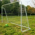 thumbnail image 6 of UBesGoo Portable Soccer Goal, 8' x 5', Durable Powder Coated Steel, White & Green, 18.08 lbs, 6 of 8