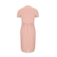 thumbnail image 4 of Women's 2 Piece Suit Skirt Set Business Casual Short Sleeve Blazer and Pencil Skirt for Work Office, 4 of 6