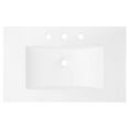 thumbnail image 6 of Modway Elysian 30" Wood Bathroom Vanity in White Brown, 6 of 10
