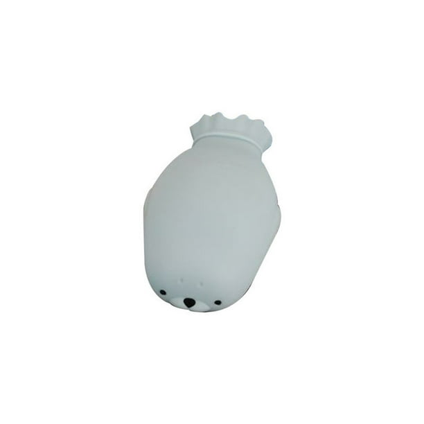 Kearding Bolsa de agua caliente para mujer, rellenable, sellada, con forma de Mini Animal, 450ml, repuesto para invierno y otoño, botella calentadora de Suministros térmicos Azul Kearding HA071769-01