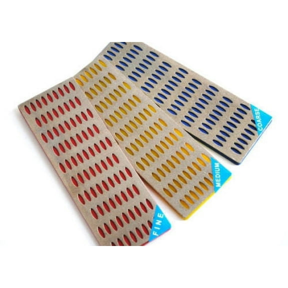 3 Medium Diamond Sharpening Blocks