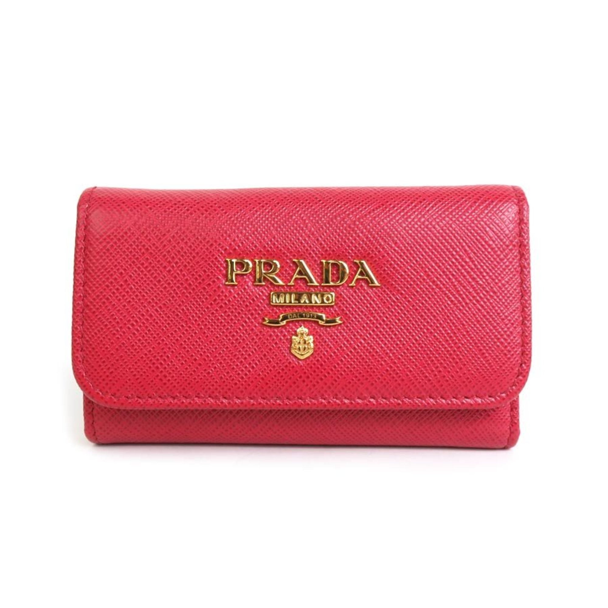 Vintage Prada Milano Cherry Red Leather Purse | Red leather purse, Leather  purses, Red leather