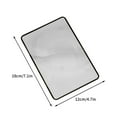 thumbnail image 3 of WSZZL Magnifier Bookmark, Large Area, Thin Reading Magnifier, 3x Magnification, Optical Grade PVC, Eye Fatigue Reduction, Ideal for Reading, Crafts, Repairing, 3 of 5