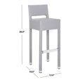 thumbnail image 6 of Safavieh Landry 38 in. High Indoor/Outdoor Rattan Bar Stool, 6 of 8