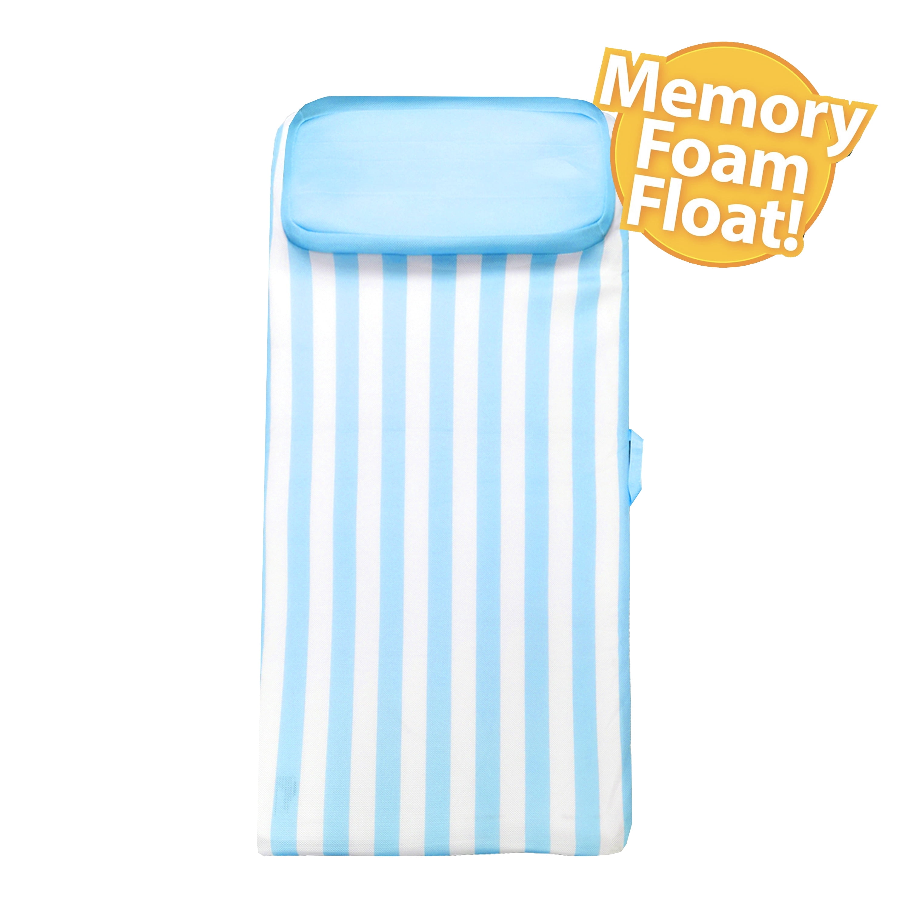 Open Box COMFY FLOATS No Inflate Water Pool Float with Pillow - Walmart.com