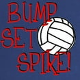 thumbnail image 2 of CafePress - Bump, Set, Spike Maternity Dark T Shirt - Maternity Dark T-Shirt, 2 of 3