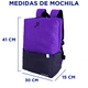 thumbnail image 3 of Mochila NEON - NEGRO con candado - Hokins Neon Rush, 3 of 6