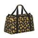 thumbnail image 2 of Fotbe Royal Blue Plaid Sunflower Bolsa de Viaje con Estampado, Bolsa de Fin de Semana para Mujer con Compartimento para Zapatos, Bolsa de Gimnasio con Bolsillo Húmedo, 2 of 7