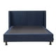 thumbnail image 2 of Box Base Cama Individual + Cabecera Milan Azul Marino Dicasa Milan Bless, 2 of 8