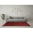 thumbnail image 3 of Ahgly Company Indoor Round Abstract Red Contemporary Area Rugs, 7' Round, 3 of 4