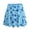 Blue Starfish, variant on Whosucclay with Pockets Women's Athletic Tennis Skirt for Golf Yoga, White Lily Floral Pattern Polyester Spandex Built-in Shorts Athletic Skort 2 Side Pockets, Size Large