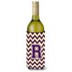 thumbnail image 1 of Letra R Chevron morado y dorado botella bebidas aislador Hugger CJ1058-RLITERK Caroline's Treasures CJ1058-RLITERK, 1 of 1