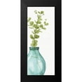 thumbnail image 2 of Audit, Lisa 8x14 Black Modern Framed Museum Art Print Titled - Mixed Greens LXXXV, 2 of 5